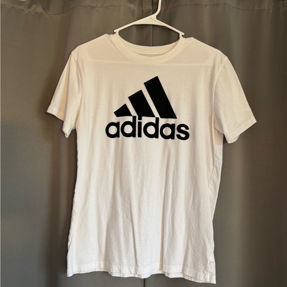 adidas Tops - Adidas White Athletic Shirt